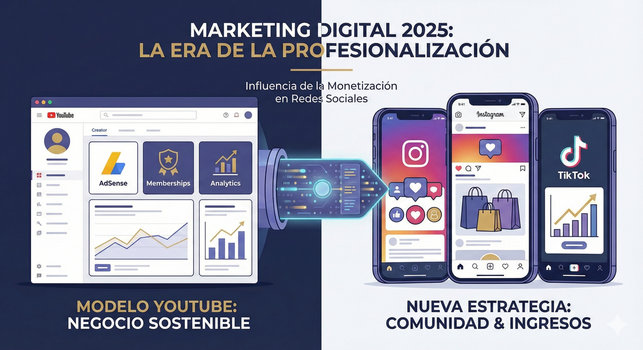 Monetizacion de YouTube: Futuro del Marketing Digital 2026