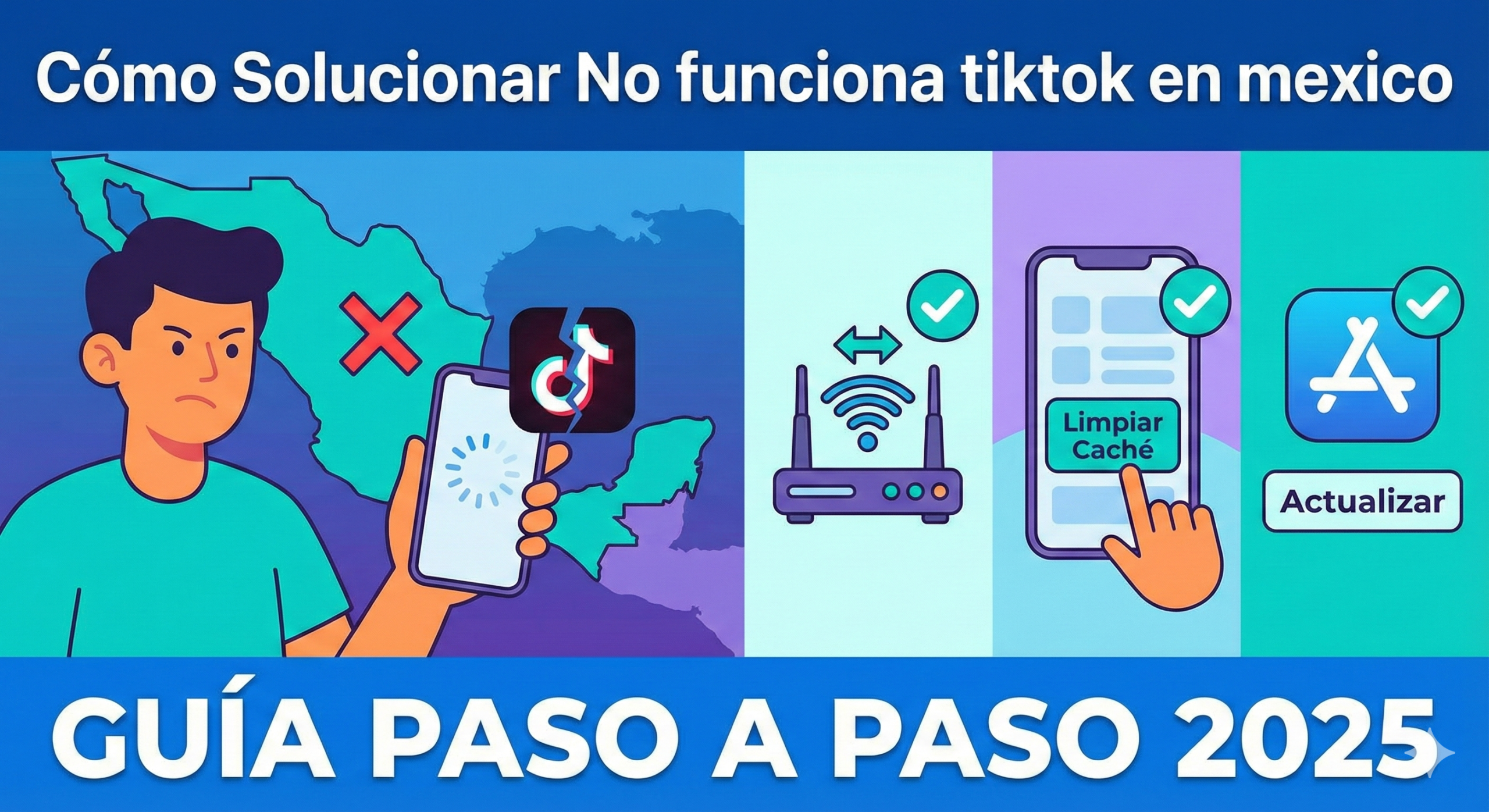 No funciona TikTok México: Soluciones Rápidas 2026