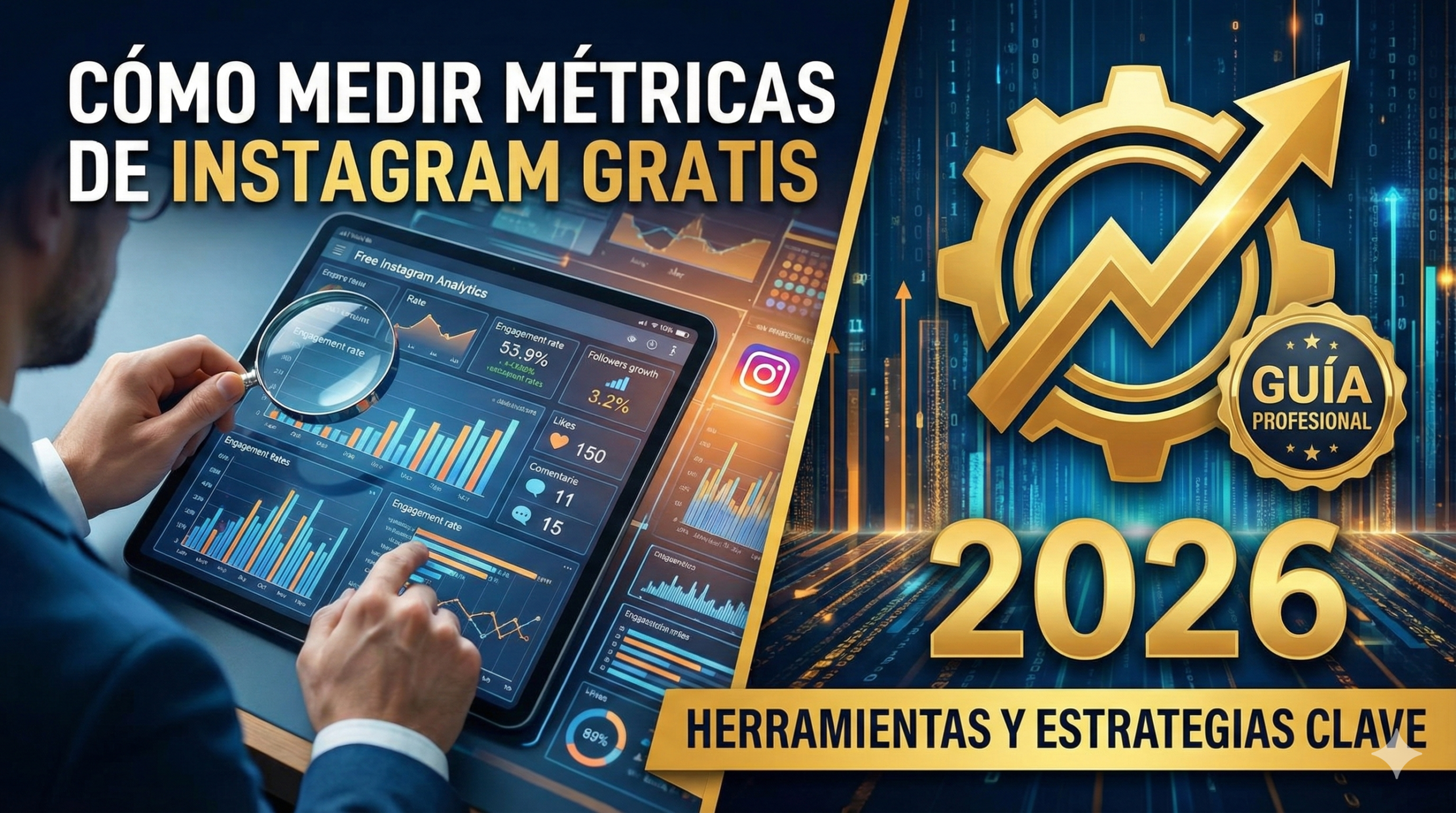 Cómo Medir Métricas de Instagram Gratis: Guía Profesional 2026