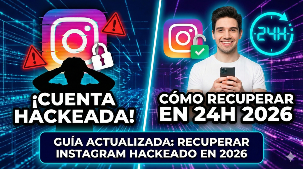 Recuperar Cuenta Instagram Hackeada 24h: Guía 2026