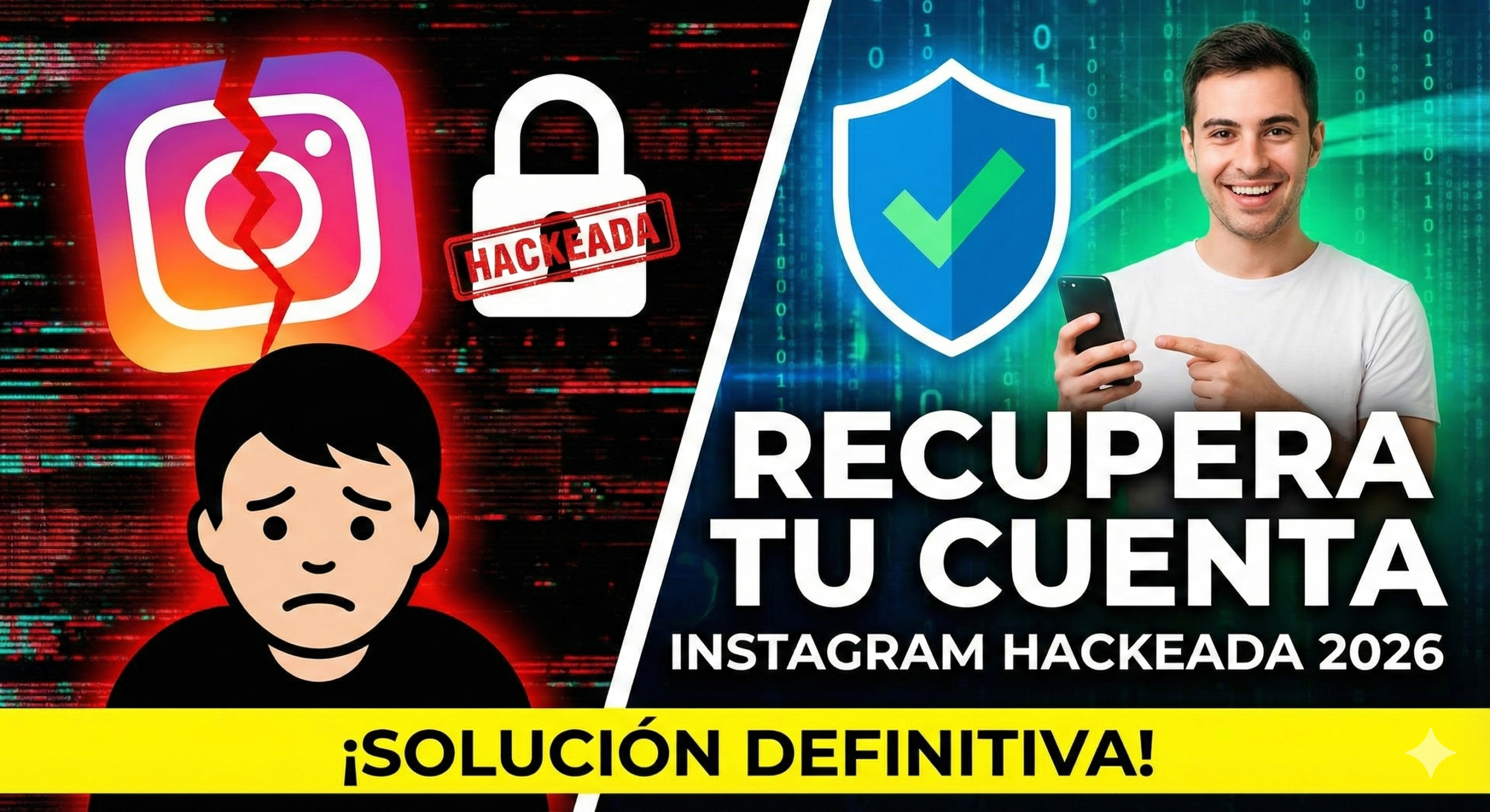 Recuperar Cuenta Instagram Hackeada 2026: Guía paso a paso