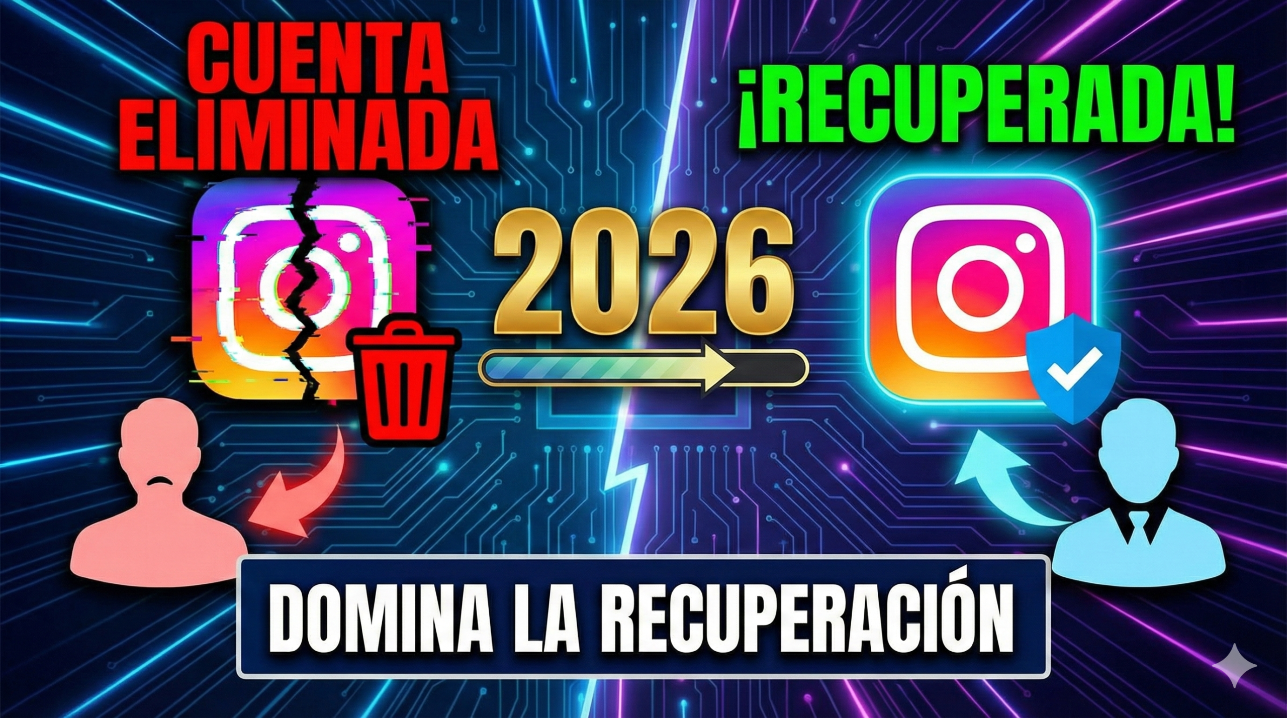 Domina la Recuperación de Cuentas Instagram Eliminadas 2026